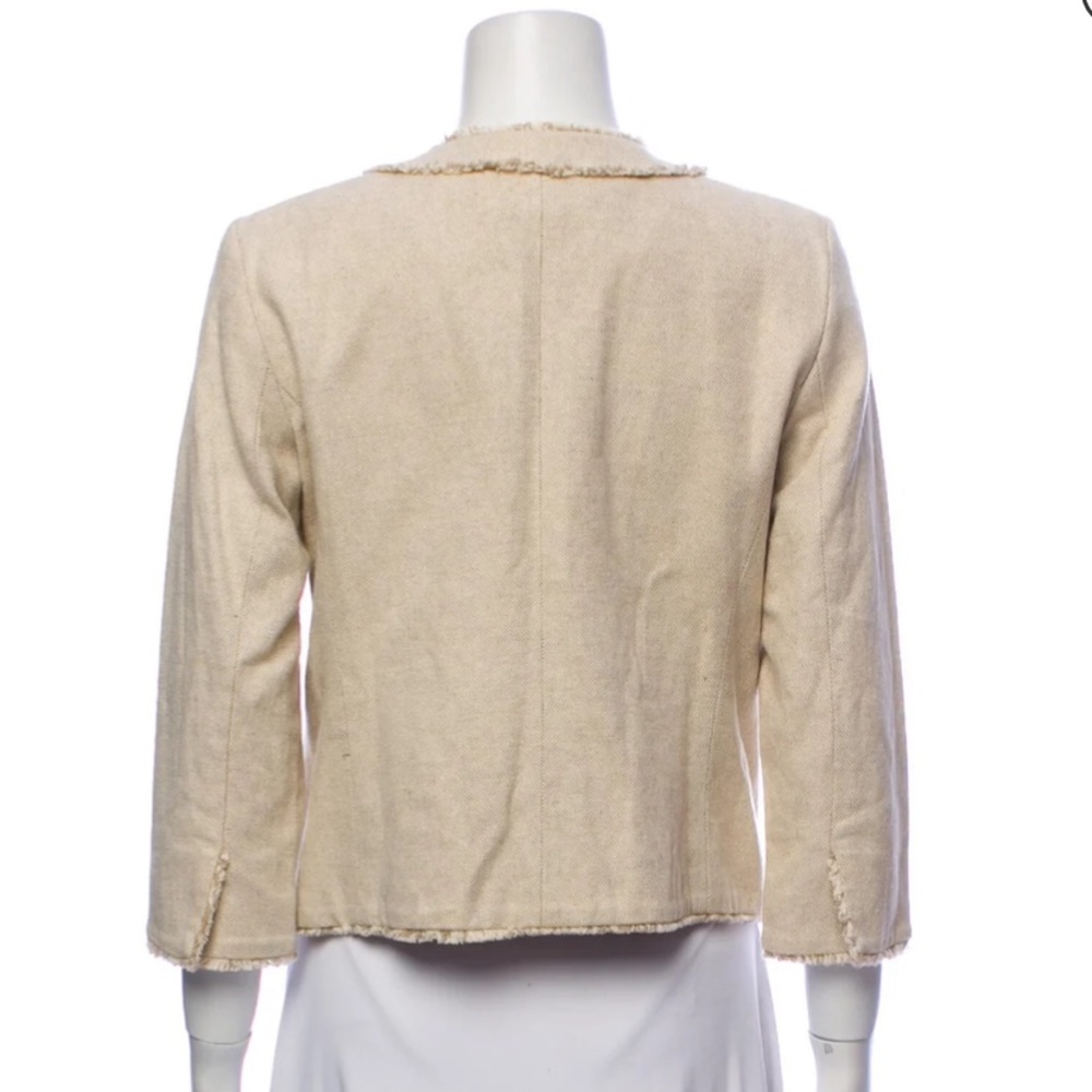 Michael Kors Cream Tweed Blazer - Picture 9 of 9